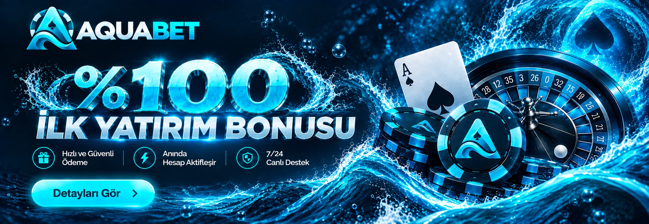 %100 ilk yatırım bonus